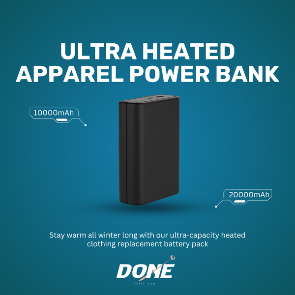 10,000mAh Power Bank For Heated Jackets