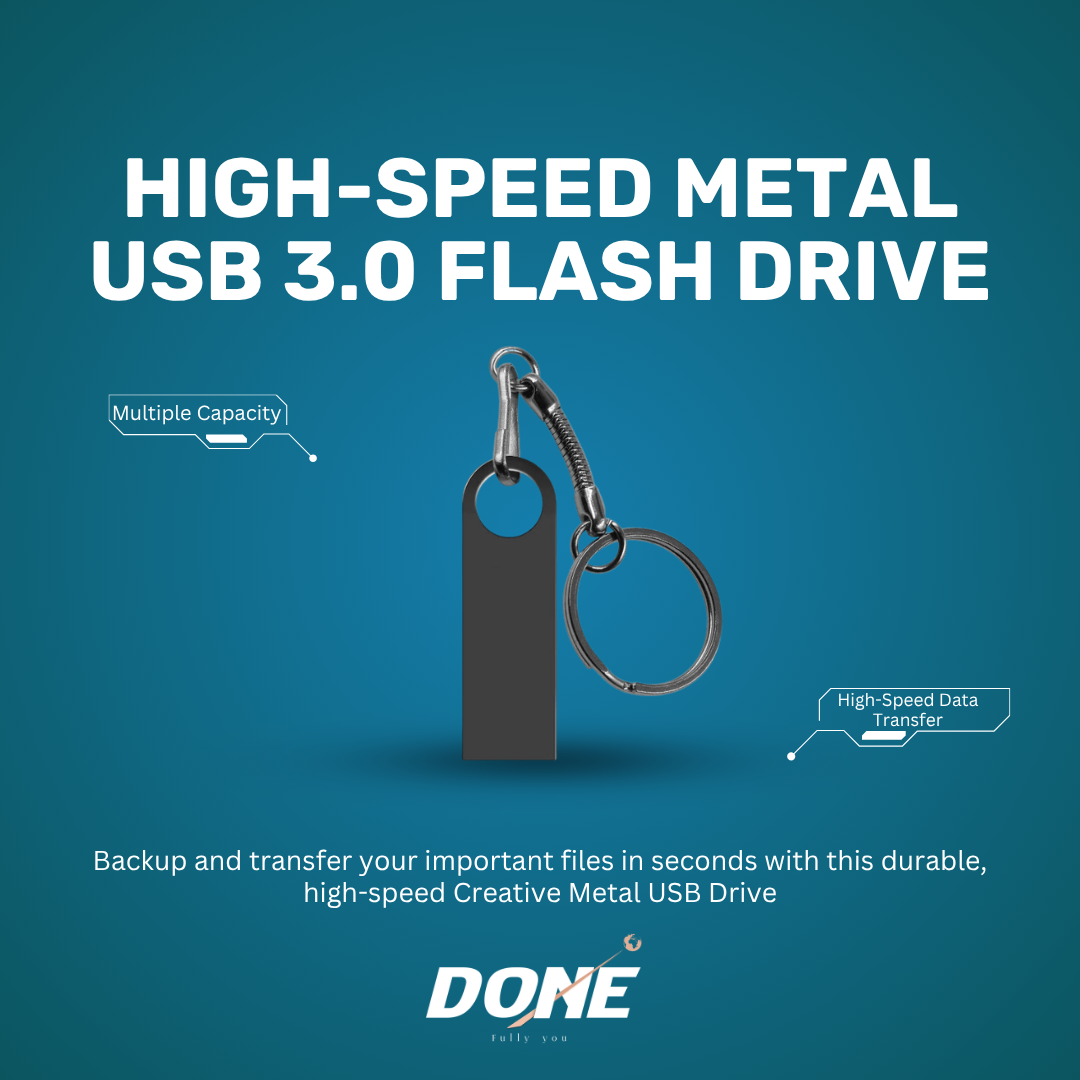 High-Speed Metal USB 3.0 Flash Drive