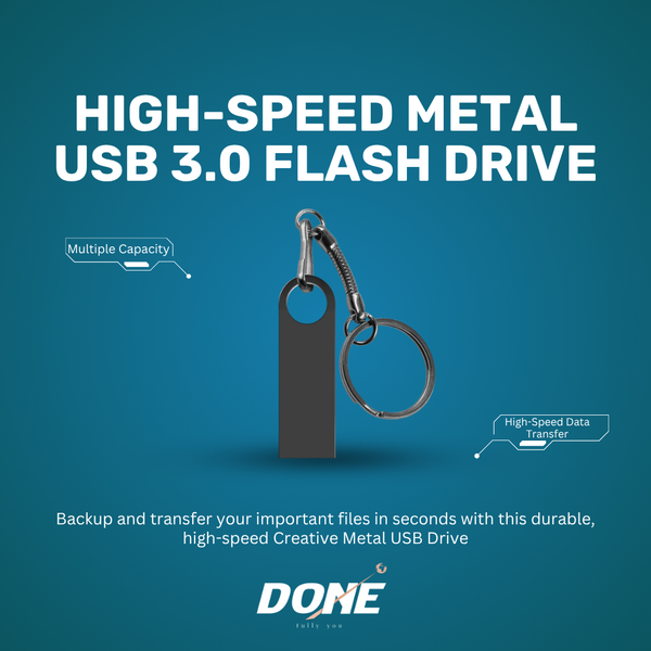 High-Speed Metal USB 3.0 Flash Drive
