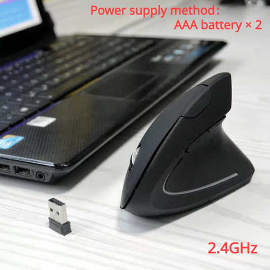 Original  Wireless Mouse Vertical Wired USB Mouse Ergonomic Luminous 2.4G Mute Photoelectric Bluetooth Game Mouse