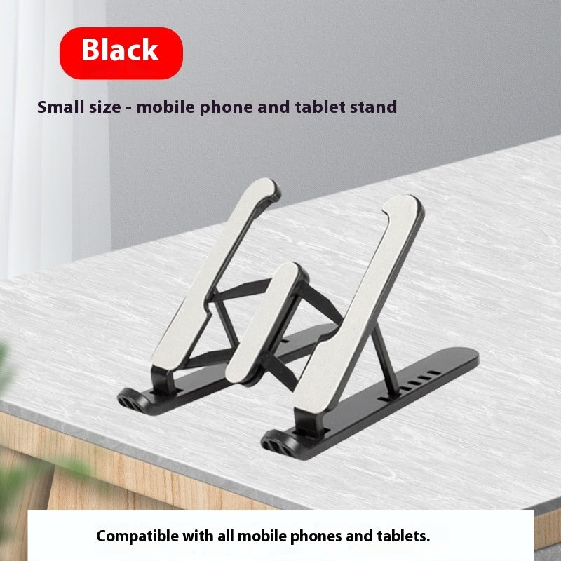 Aluminum Laptop Stand with Cooling - Adjustable Ergonomic Riser