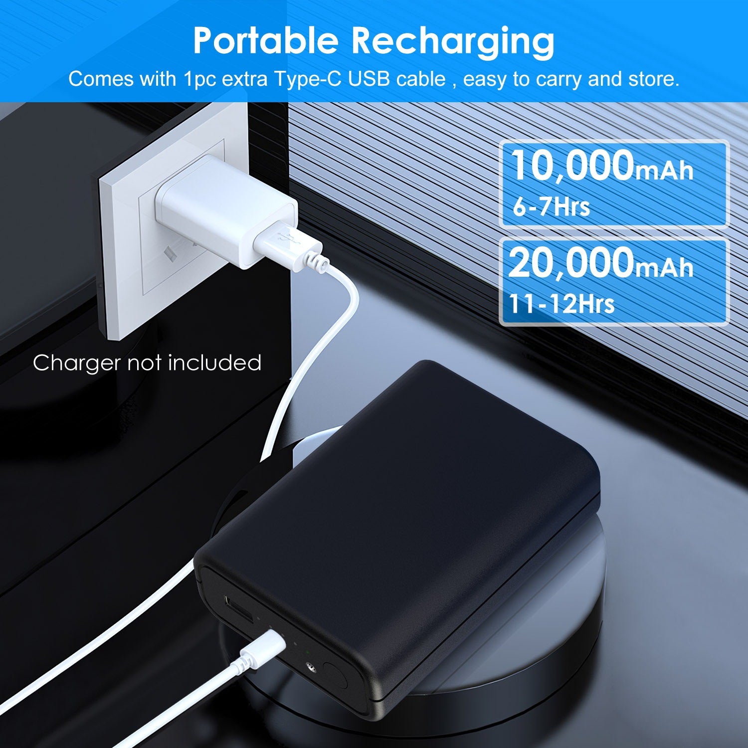 10,000mAh Power Bank For Heated Jackets