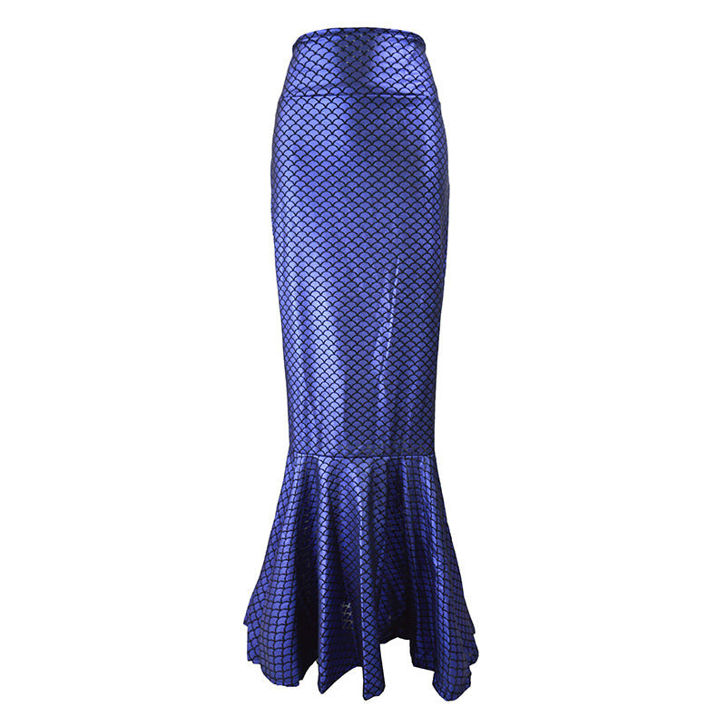 Amazon ebay European and American Explosions Sexy Mermaid High Waist Fishtail Half-length Skirt Cross-border Special for wish Hot Sale