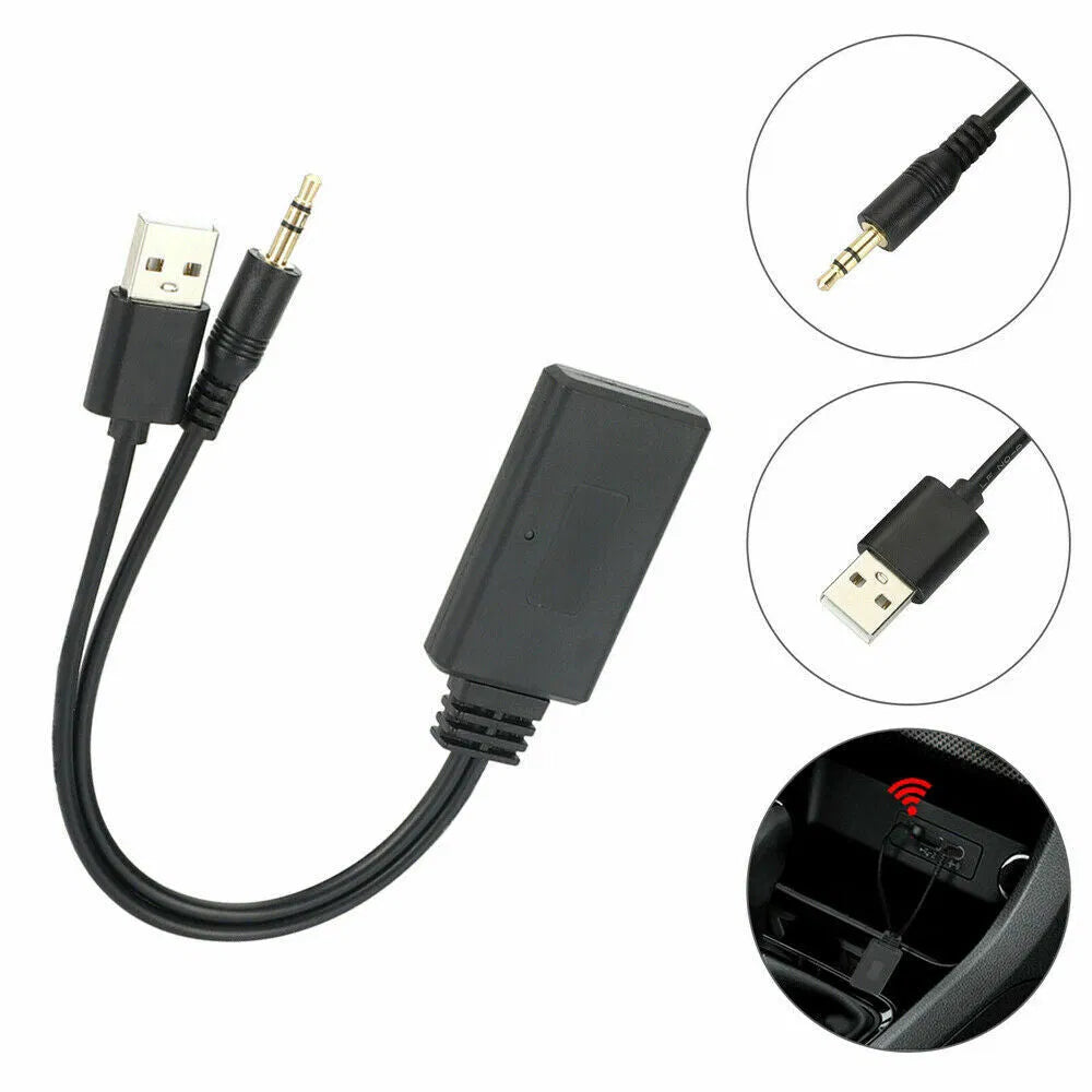 2-in-1 USB Bluetooth 5.0 Adapter