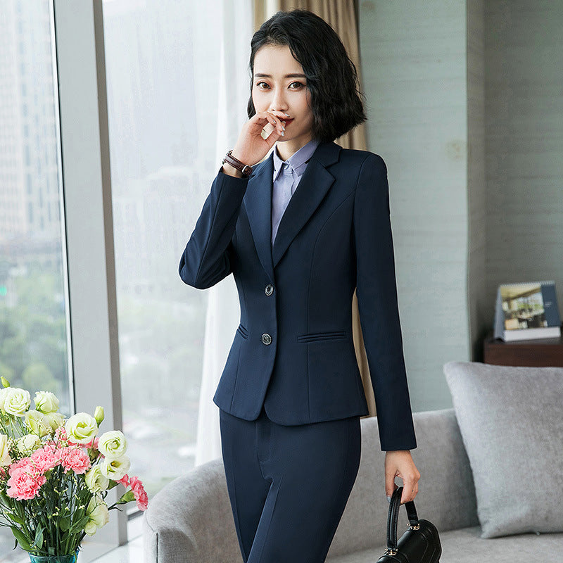 Workplace Women's Elegant Office Workers Korean Style Suit Skirt Two-piece Fashionable Casual British Style Small Suit suit