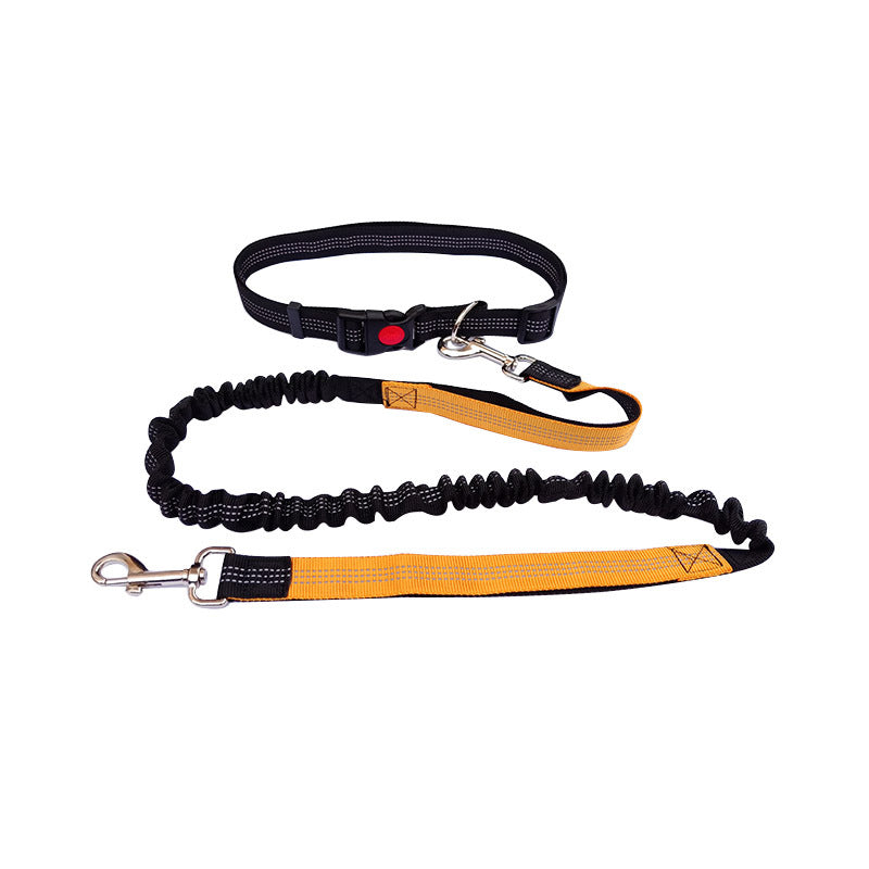 Sports Traction Rope, Multi-Functional Traction Belt, Elastic Traction Belt for Dogs, Dual-Purpose Dog Leash, Factory Direct Sales, Cross-Border Outdoor Use