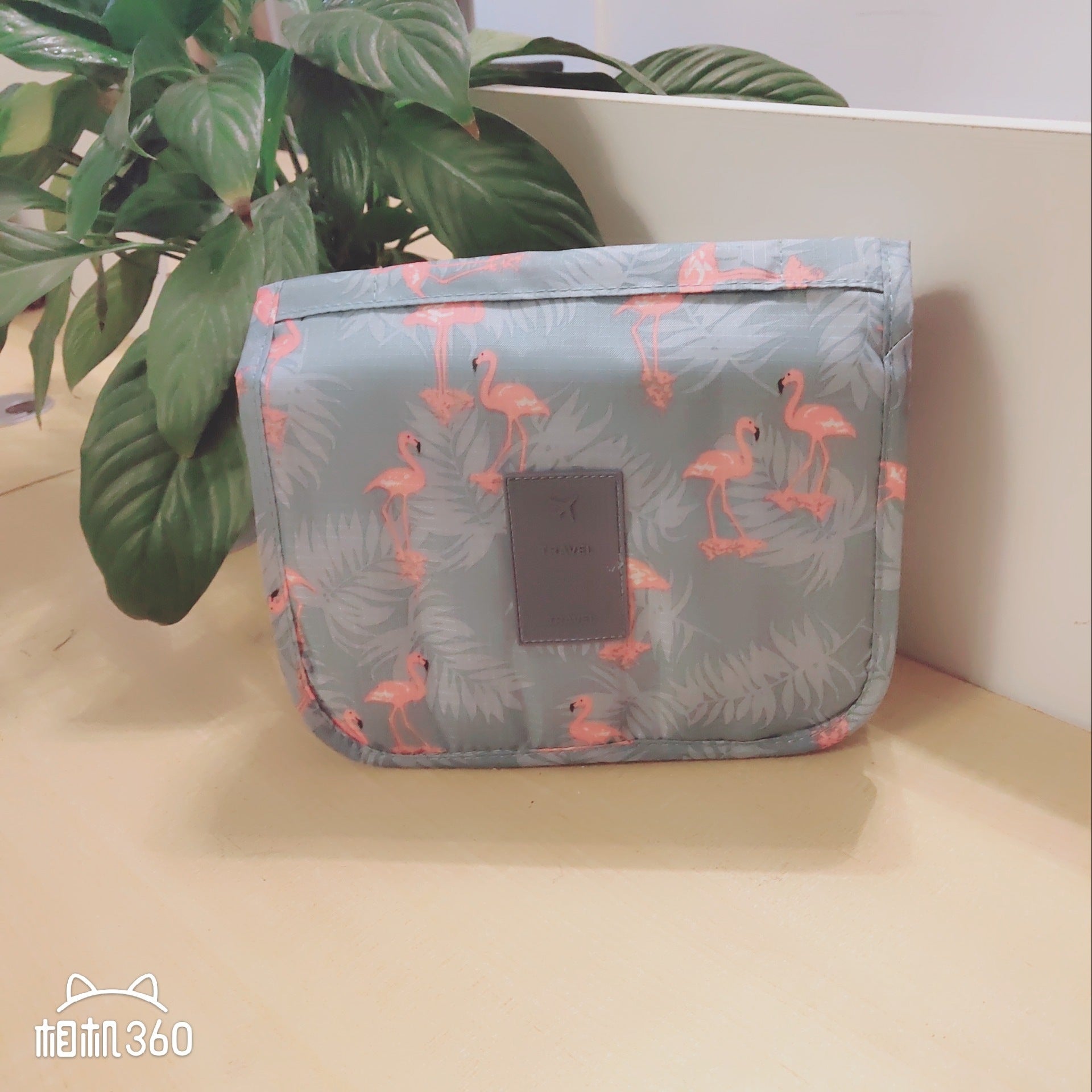 Travel Hanging Storage Toiletry Bag Waterproof Cosmetic Bag Oxford Cloth Folding Portable Travel Bag Waterproof Portable