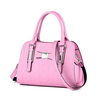 Women's Bag Embossed Hand bag Large Capacity Single Shoulder Messenger Bag For Foreign Trade
