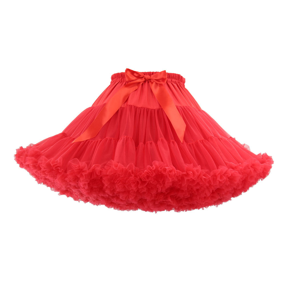 Adult Cloud Brace New Style Breathable Veil Skirt Super Veil Mesh Lolita Soft Girl Tutu Skirt Boneless Pirate Skirt