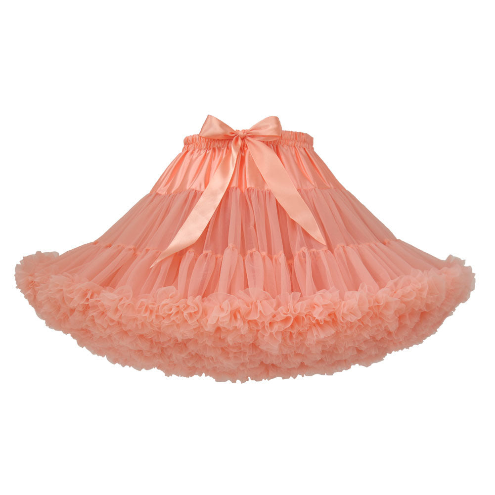 Adult Cloud Brace New Style Breathable Veil Skirt Super Veil Mesh Lolita Soft Girl Tutu Skirt Boneless Pirate Skirt
