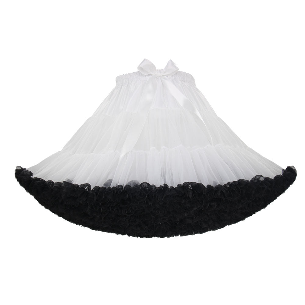 Adult Cloud Brace New Style Breathable Veil Skirt Super Veil Mesh Lolita Soft Girl Tutu Skirt Boneless Pirate Skirt
