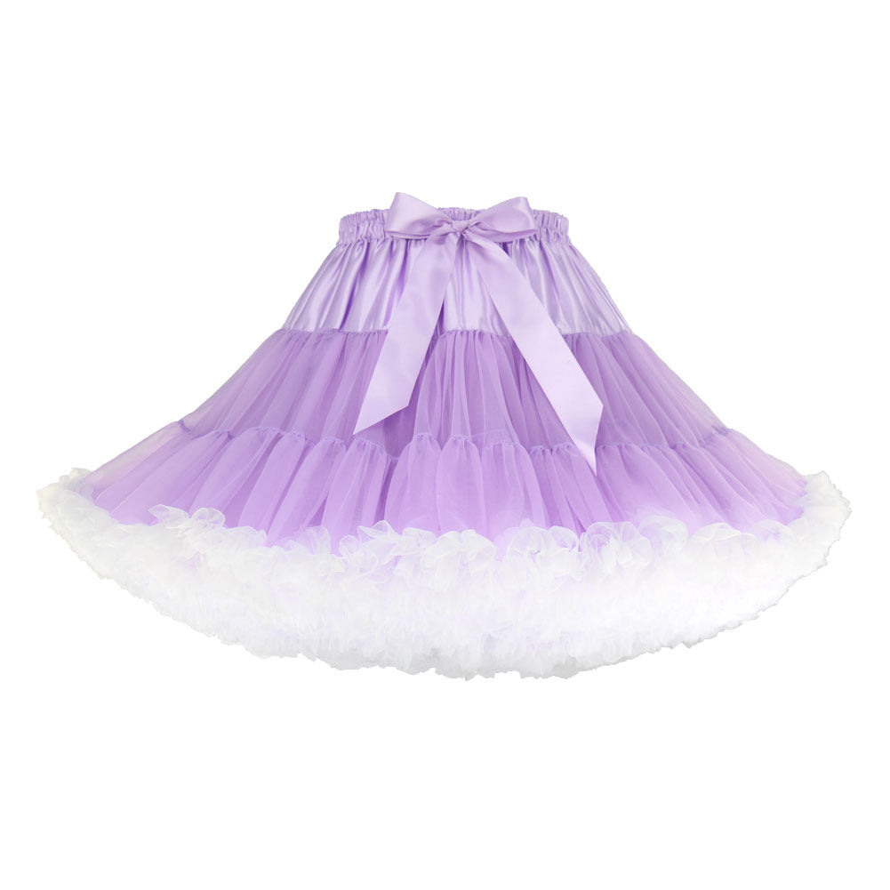 Adult Cloud Brace New Style Breathable Veil Skirt Super Veil Mesh Lolita Soft Girl Tutu Skirt Boneless Pirate Skirt