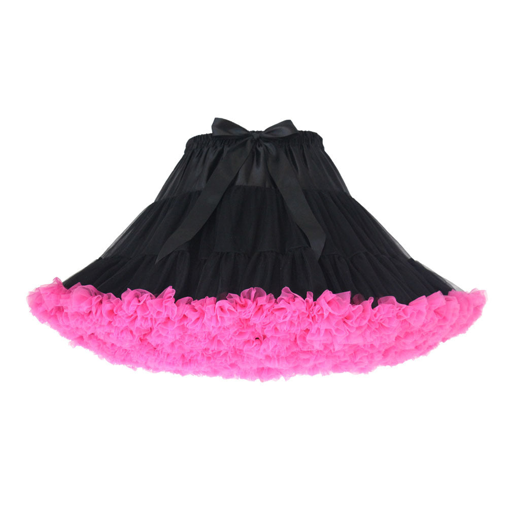 Adult Cloud Brace New Style Breathable Veil Skirt Super Veil Mesh Lolita Soft Girl Tutu Skirt Boneless Pirate Skirt