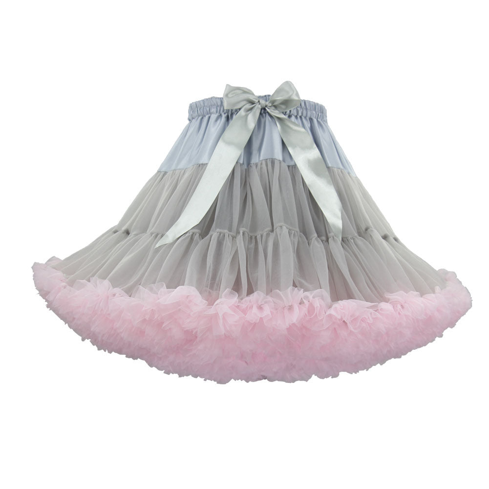 Adult Cloud Brace New Style Breathable Veil Skirt Super Veil Mesh Lolita Soft Girl Tutu Skirt Boneless Pirate Skirt