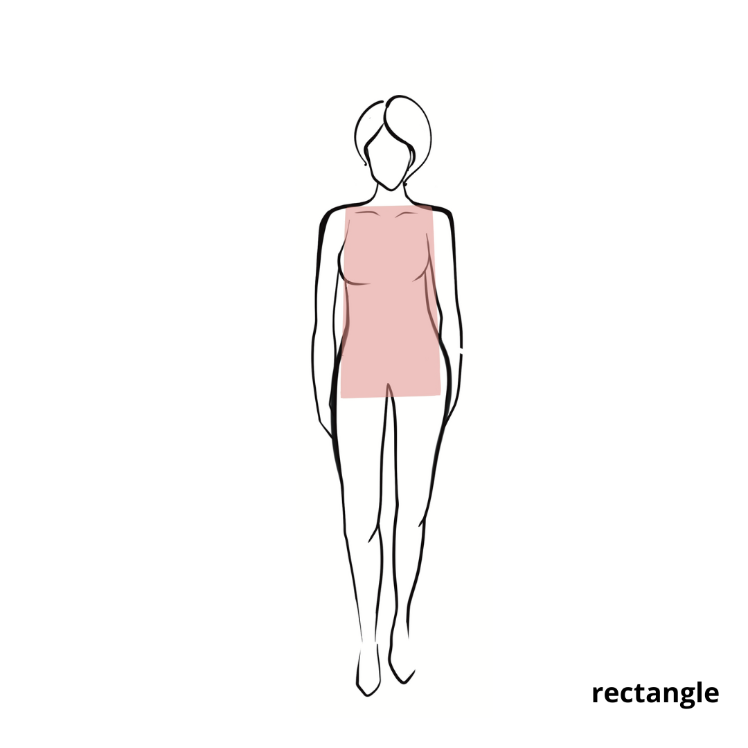 women costume size and shape