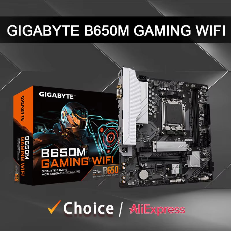 B650M GAMING WIFI New Support for DDR5 M.2 AMD Ryzen 7000/8000/9000 Series Processors Socket AM5 Motherboard