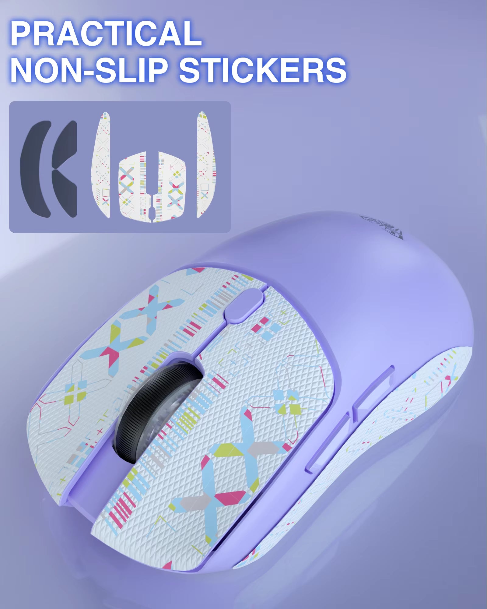 SC580 Gaming Mouse Tri-Mode Rechargeable Ergonomic Bluetooth Mouse 10000 DPI Wireless Bluetooth Mice for Office Gaming