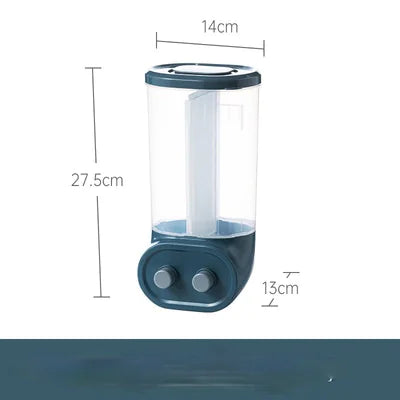 Airtight Wall-mounted Storage Box for Diced Rice