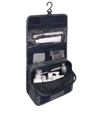 Travel Hanging Storage Toiletry Bag Waterproof Cosmetic Bag Oxford Cloth Folding Portable Travel Bag Waterproof Portable