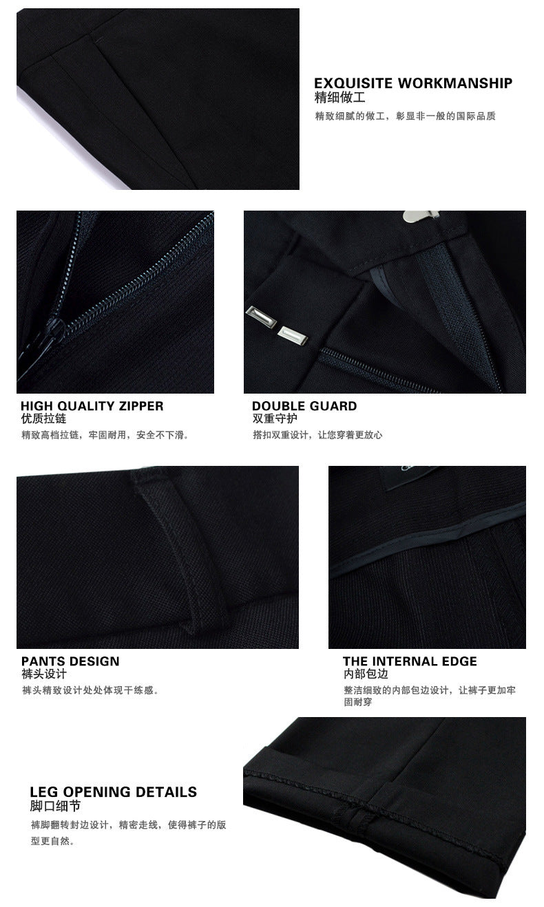 Autumn and Winter Professional suit Men's and Women's Coat Work Clothes Work Clothes Business Suit Interview Dress Suit suit Women's in stock