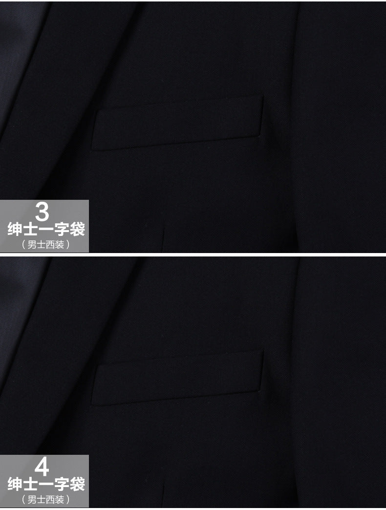 Autumn and Winter Professional suit Men's and Women's Coat Work Clothes Work Clothes Business Suit Interview Dress Suit suit Women's in stock