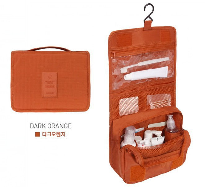 Travel Hanging Storage Toiletry Bag Waterproof Cosmetic Bag Oxford Cloth Folding Portable Travel Bag Waterproof Portable