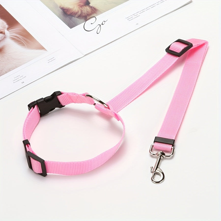 1pc Dog Seat Belt For Vehicle Secure, Pet Car Tether Safety Leash For Dogs In Vehicles, Dog Seatbelt Tether, Dog Seat Belt Buckle, Dog Car Seat Belt Christmas Gift