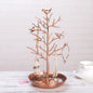 Creative Metal Jewelry Display Stand with Bird Design