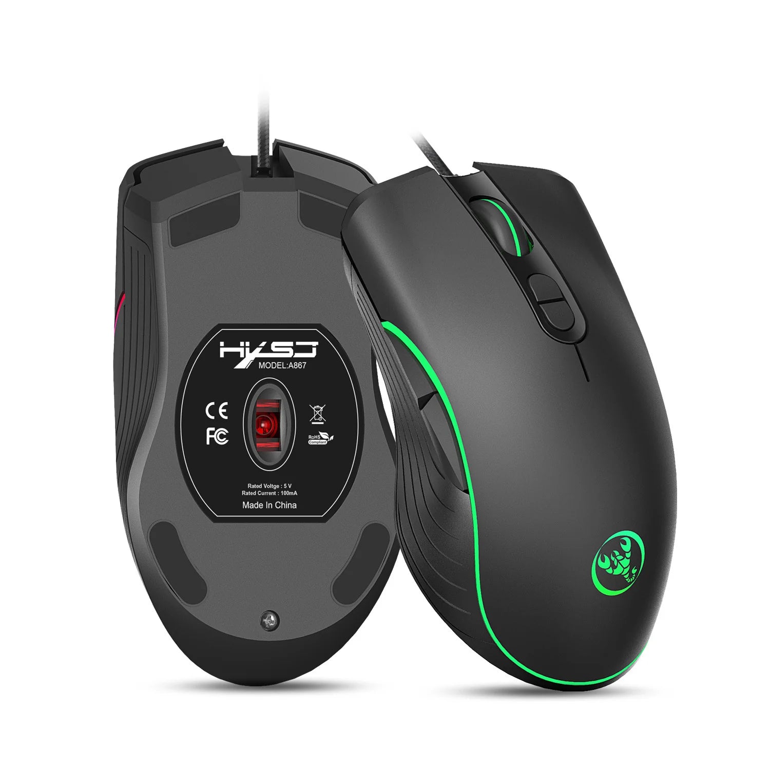 Radiant Gaming Mouse Wired Gaming Mouse