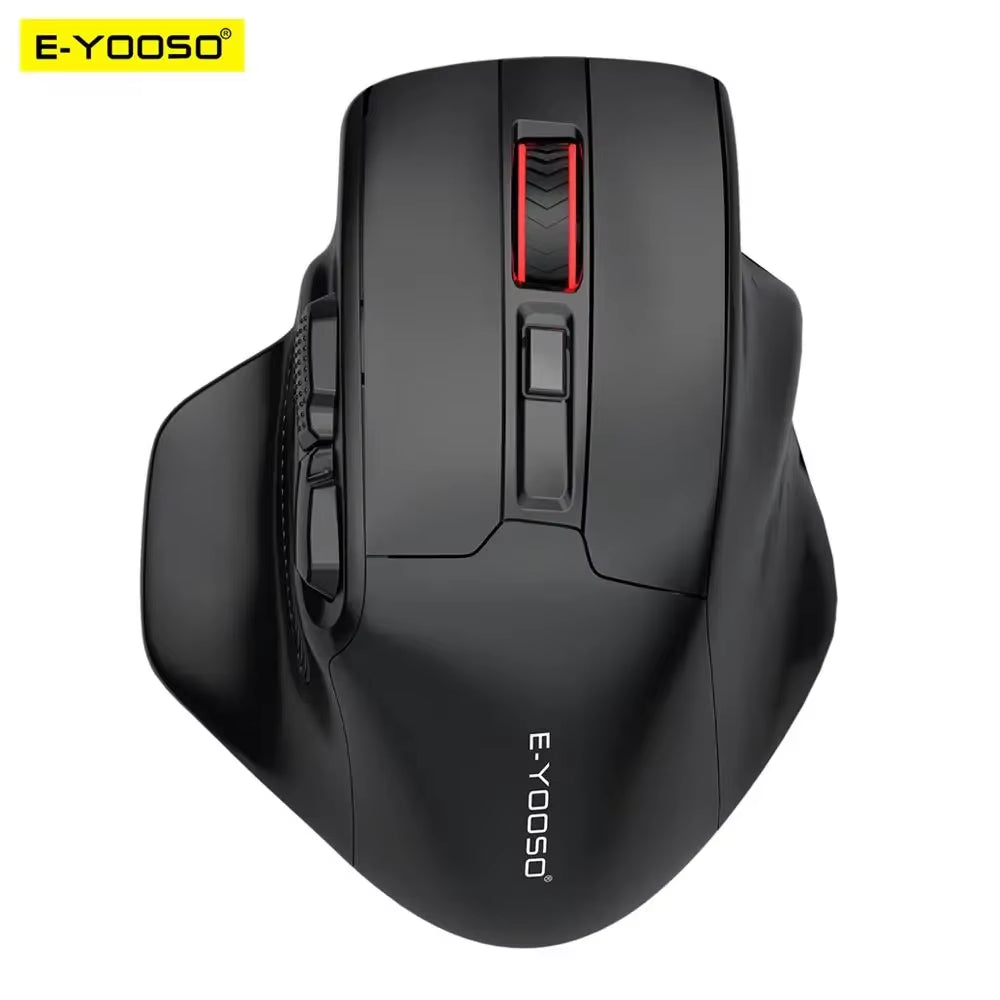 X-31 Pro USB Gaming Large Mouse Support Bluetooth 2.4G Wireless PAW3212 4800 DPI for Gamer Mice Computer Laptop PC