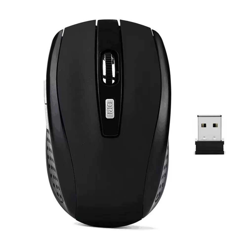 2.4G Wireless Mouse Bluetooth Mouse Ergonomic 800/1200/1600DPI 6 Mute Buttons Mouse for Macbook Tablet Laptops Computer PC