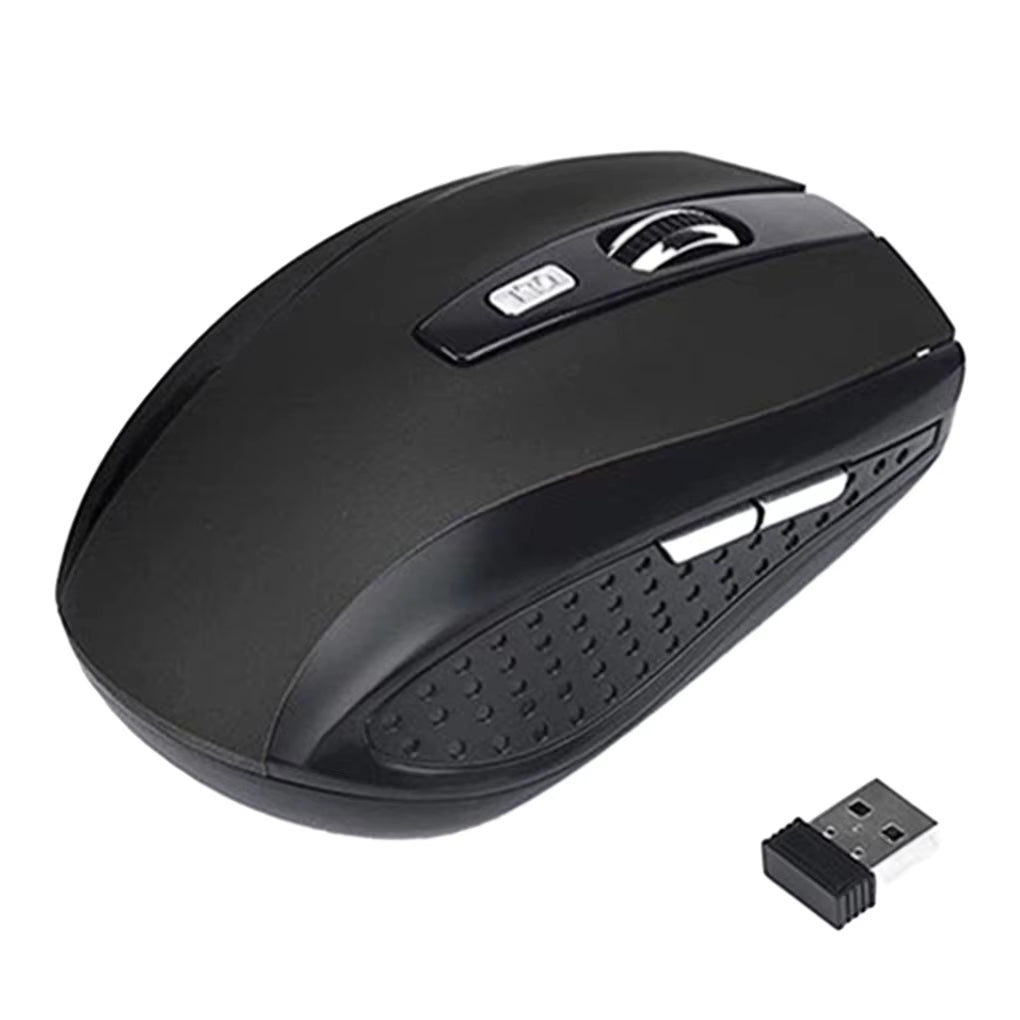 2.4G Wireless Mouse Bluetooth Mouse Ergonomic 800/1200/1600DPI 6 Mute Buttons Mouse for Macbook Tablet Laptops Computer PC