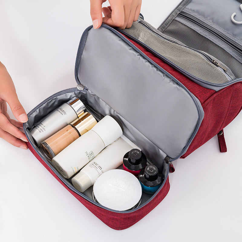New Korean Style Travel Waterproof Storage Bag Cosmetic Bag Large Capacity Dry and Wet Separate Toiletry Bag Finishing Bag
