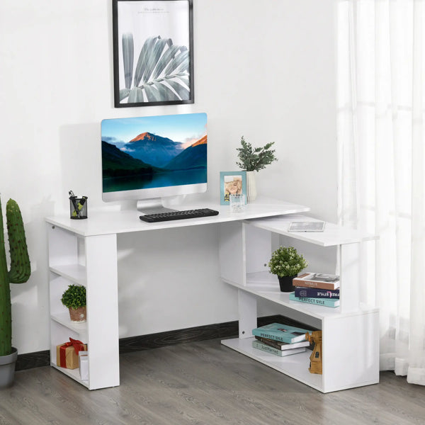 Multi-Level Writing Desk with Storage Organizer