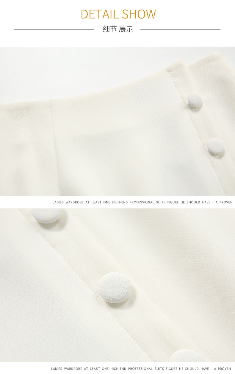 AD2024 fashion lace-up bow long sleeve women's OL shirt commuter white collar shirt business wear work clothes spring and summer