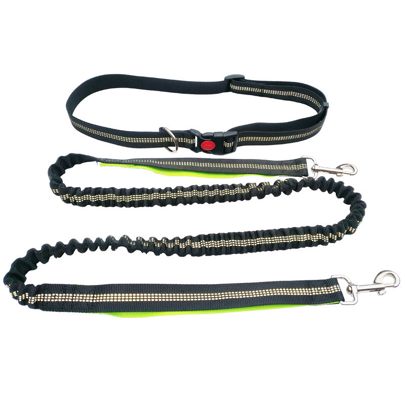 Sports Traction Rope, Multi-Functional Traction Belt, Elastic Traction Belt for Dogs, Dual-Purpose Dog Leash, Factory Direct Sales, Cross-Border Outdoor Use