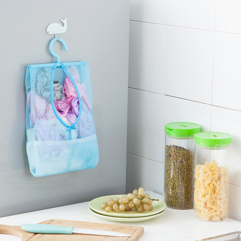Hangable Multi-Purpose Storage Mesh Bag, Clothespin Mesh Bag, Multi-Purpose Hanging Bag for Kitchen and Bathroom 25g