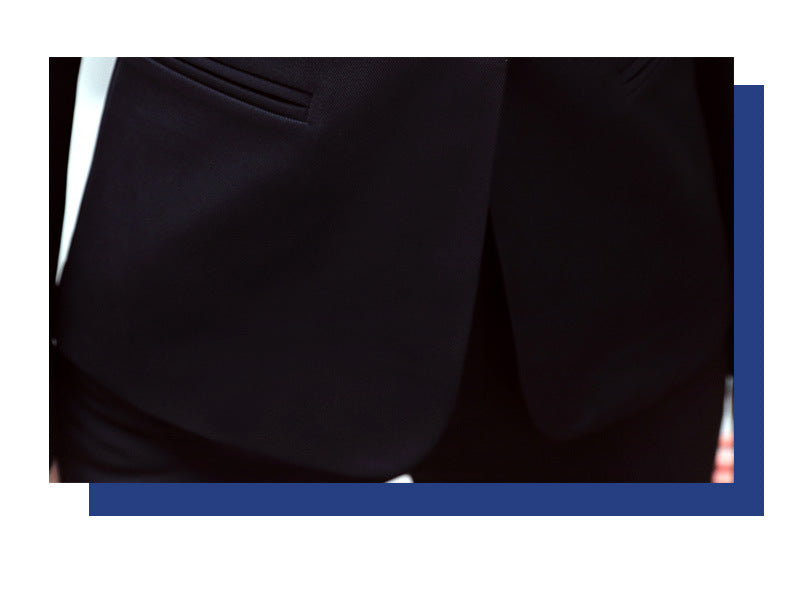 Professional suit Women's Short-sleeved New College Student Interview Dress Fashion Slim-fit Suit Work Clothes Temperament Suit