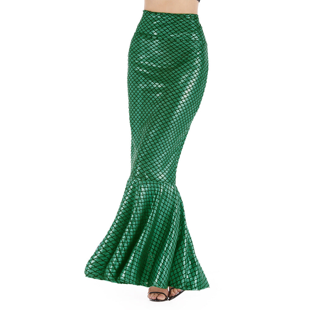 Amazon ebay European and American Explosions Sexy Mermaid High Waist Fishtail Half-length Skirt Cross-border Special for wish Hot Sale