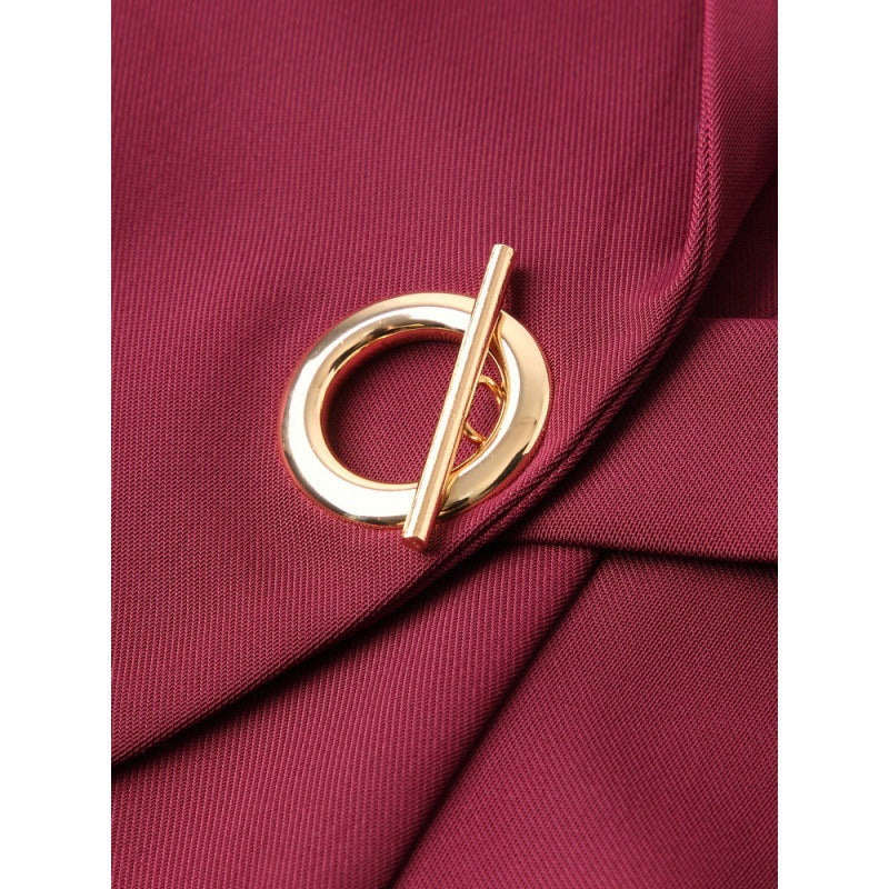 Autumn and Winter Hot-Selling Ol Classic Long-Sleeved Professional Women's Pants Suit Interview Sales Formal Work Suit 1882