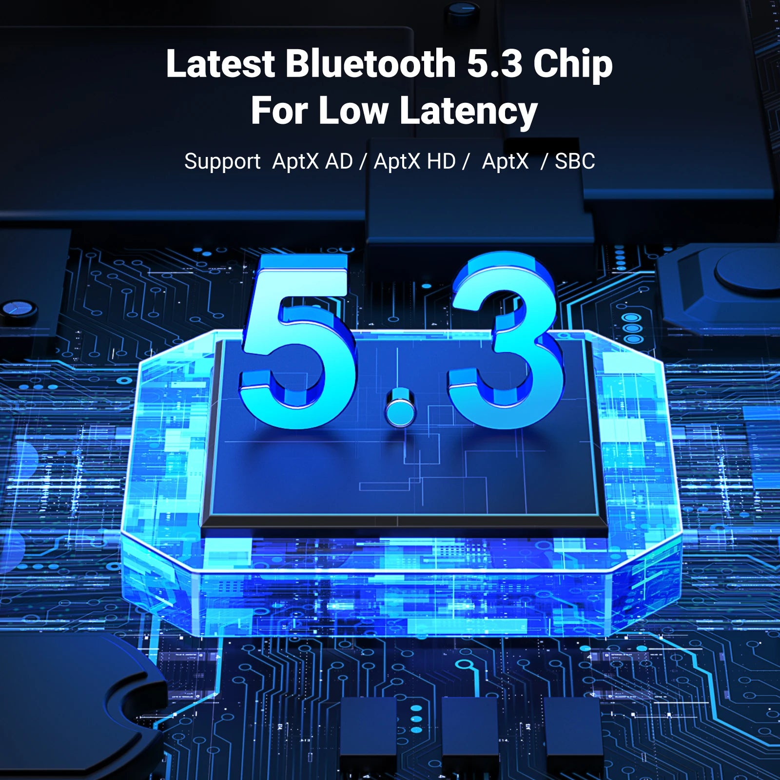 USB Bluetooth 5.3 Transmitter aptX HD AD Audio Adapter