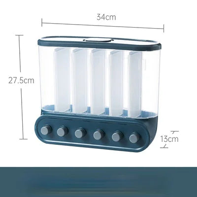 Airtight Wall-mounted Storage Box for Diced Rice