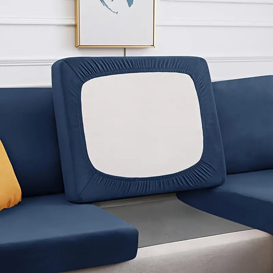Soft Velvet Stretch Cushion Covers for Furniture Protection