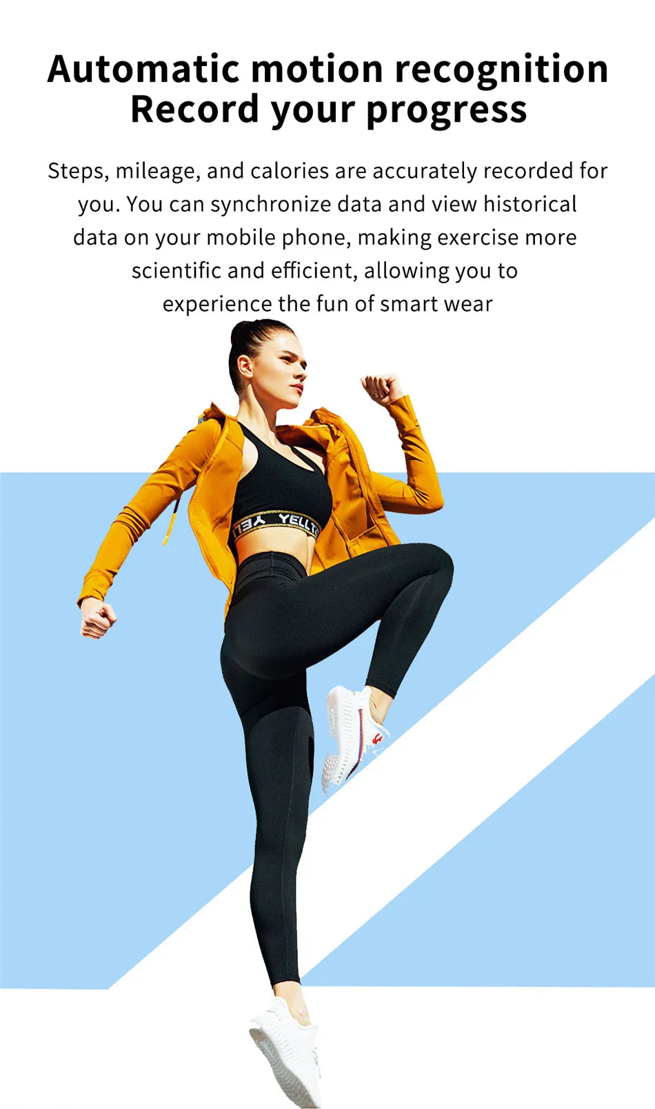 Touch Screen Sport Fitness Watch