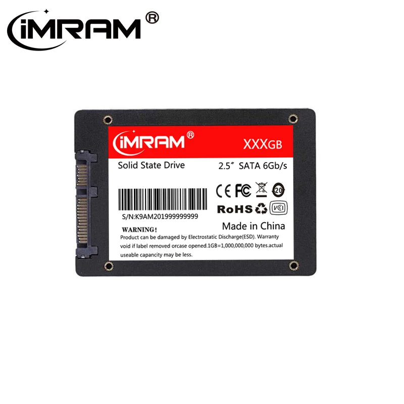 iMRAM SSD 2.5'' SATA3 Hdd 32GB 64GB 120gb 240gb 480GB 512GB Internal Solid State Drive Schijf Voor Hard Disk For Laptop Desktop