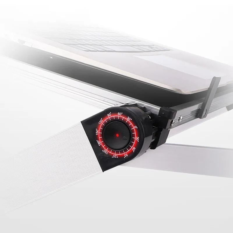 Portable Folding Holder Aluminum Alloy Laptop Stand Desk Bed Table Stand Notebook Computer Anti-Skid Bracket for 11-17 Inch