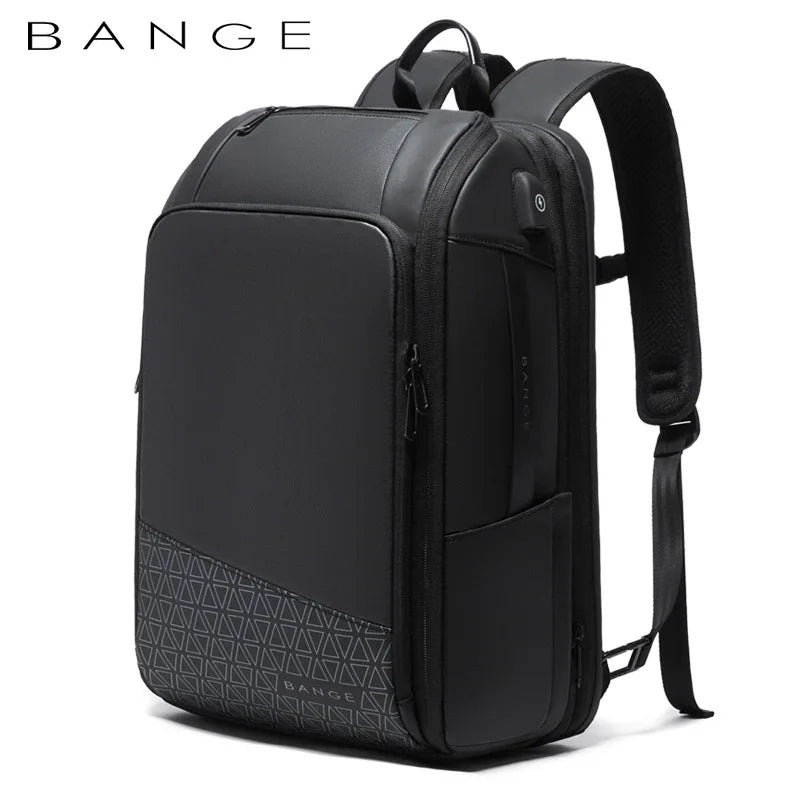 Men 15.6" Laptop Travel Business England Style Backpacks Scalable Large Capacity Anti-theft Male Women Luxury Luggage Tote Bags