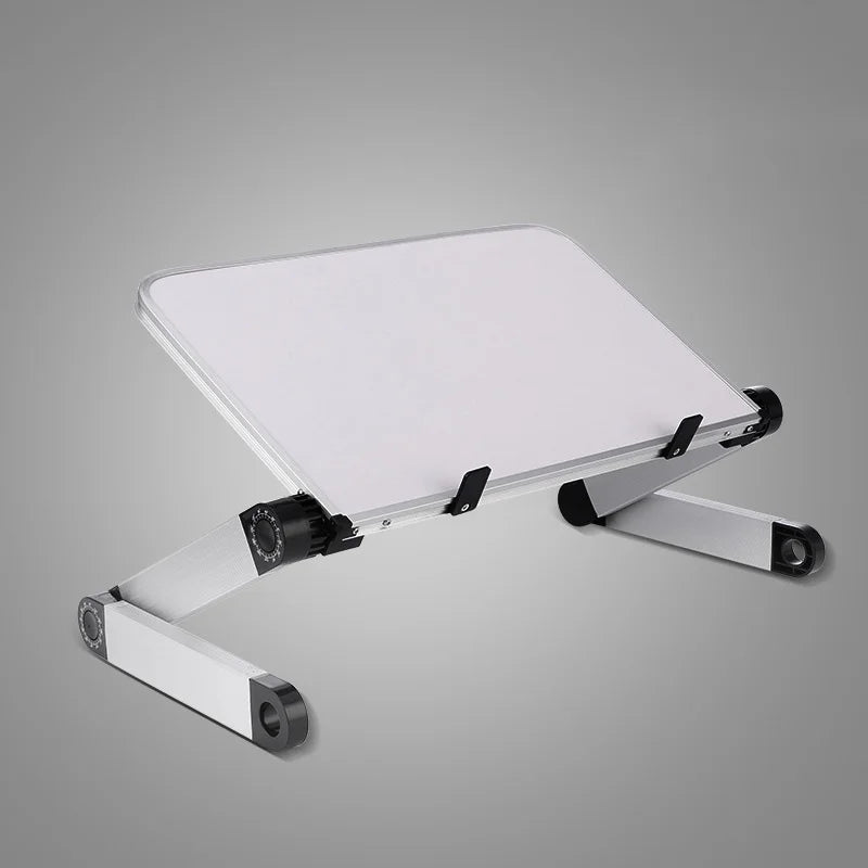 Portable Folding Holder Aluminum Alloy Laptop Stand Desk Bed Table Stand Notebook Computer Anti-Skid Bracket for 11-17 Inch