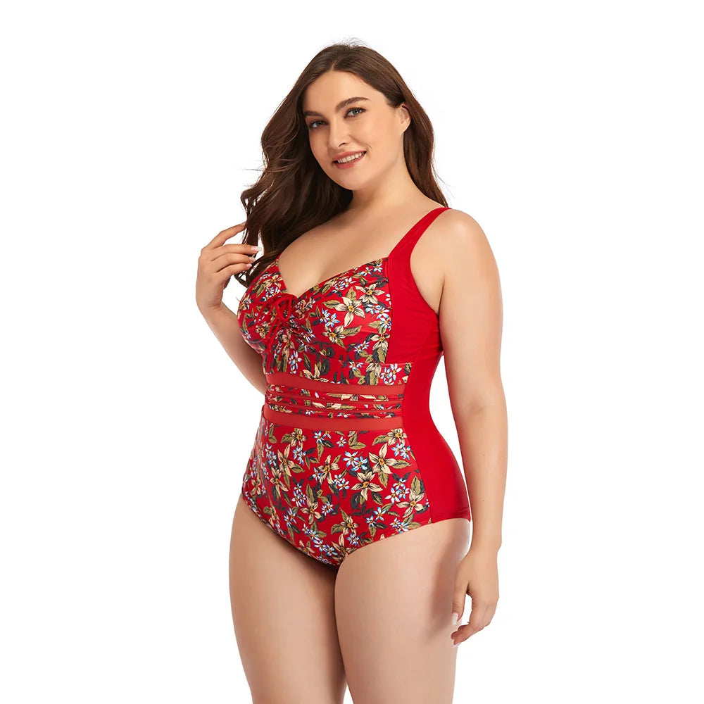 Swimwear Women New Style Of Bikinis Set One Piece Swimsuit Plus Size Sexy And Swimming For Ladies Large Female Beacheach