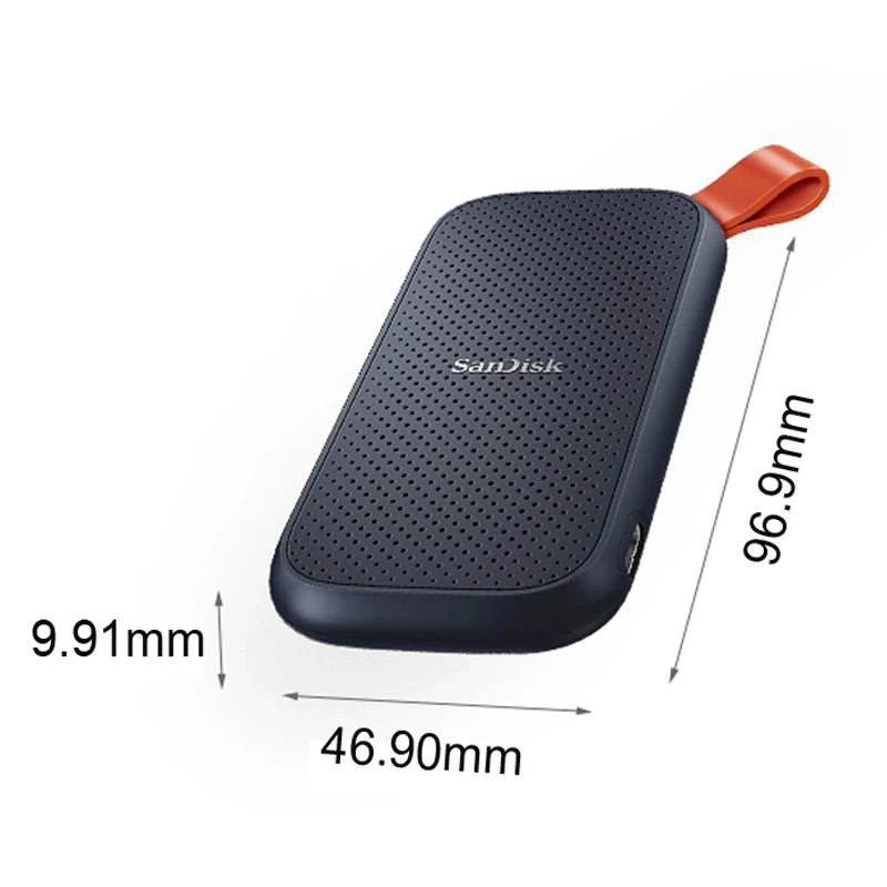 Sandisk USB 3.2 Type-C 2000MB/s Portable External PSSD 480GB 500GB Hard Drive